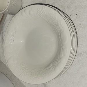 Gibson Fruit Off-white Set Of Dishes Set Of 3